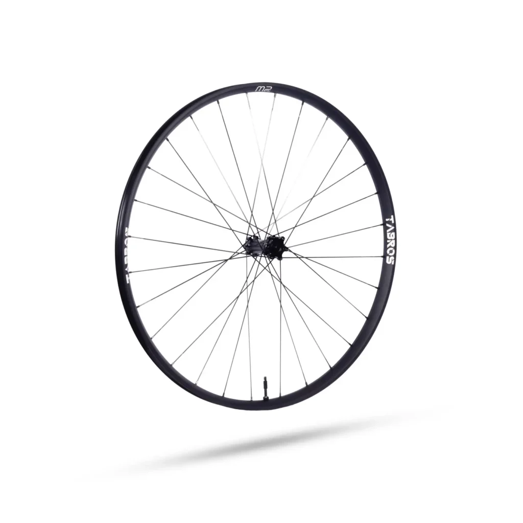 Ruota anteriore TABROS MP 27 in alluminio vista angolata