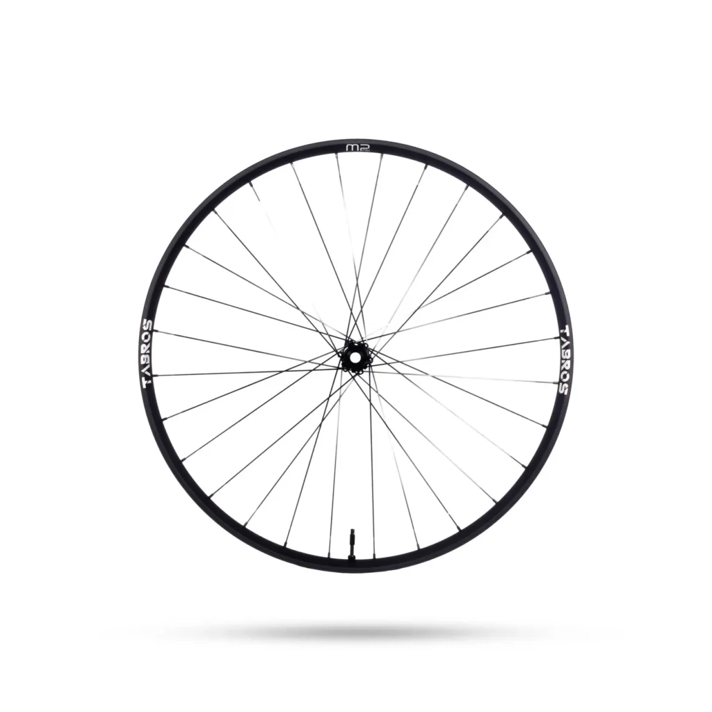 Ruota anteriore TABROS MP 27 in alluminio vista frontale