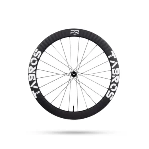 Ruota anteriore TABROS PR55 in carbonio vista frontale