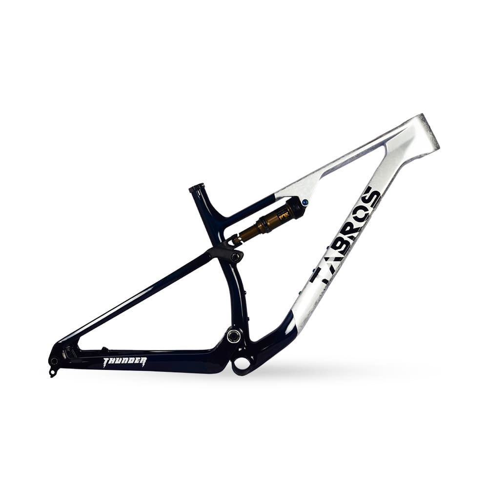 Telaio TABROS Thunder con geometrie moderne per utilizzo MTB