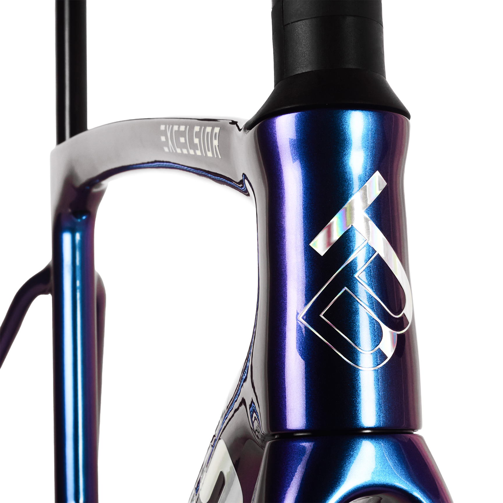 TABROS Excelsior frame fork and headset detail